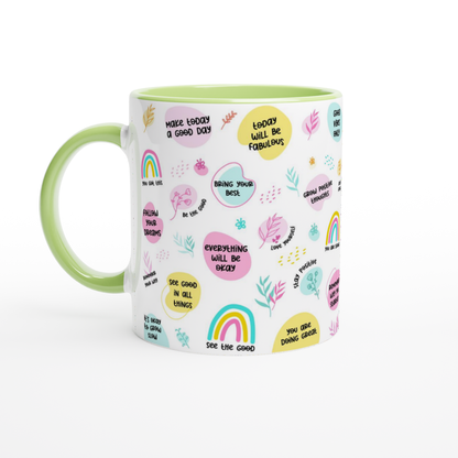 Positive Affirmation Mug – Hand Printed in the UK (11oz)